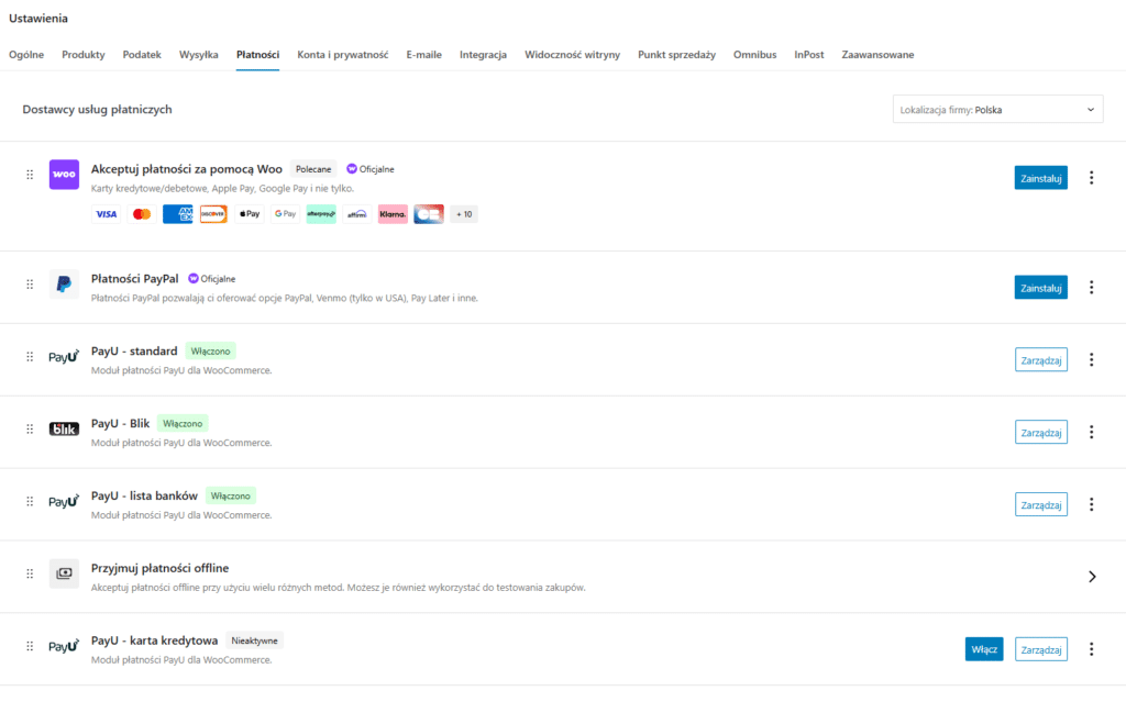 Woocommerce Pozwala Podpiąć Wiele Metod Płatności