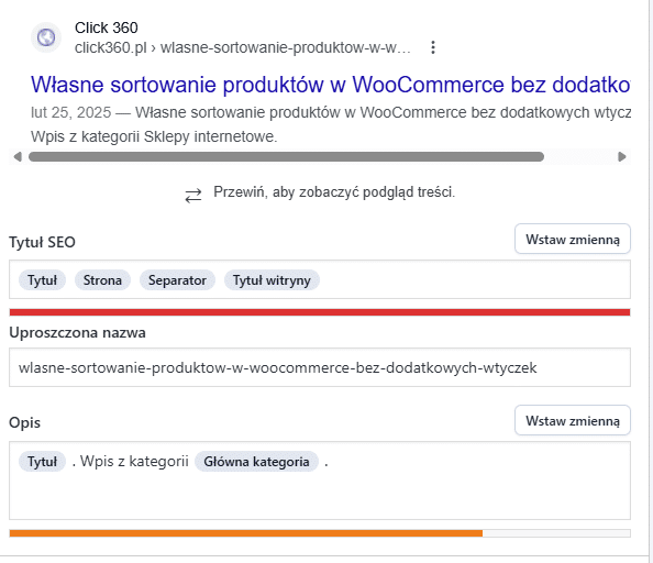 Wtyczka Yoast SEO do WordPressa pozwala w wygodny sposób ustawić meta tagi witryny