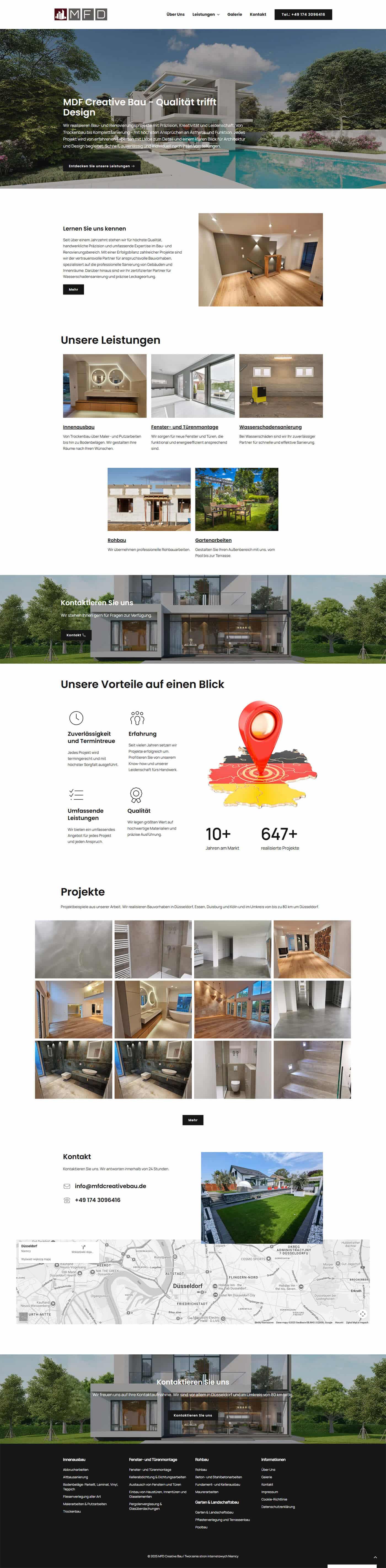 Strona Www Dla Firmy Budowlanej Z Niemiec