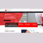 Temrex projekt strony internetowej